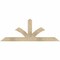 Ekena Millwork Richland Rough Sawn Timber Gable Bracket, Douglas Fir, 60"W x 22"H x 4"D x 4"F, 9/12 Pitch GBW060X22X0404RIC00RDF - alternate 1